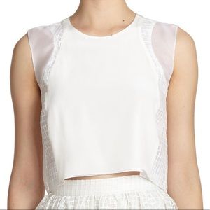 Elizabeth & James silk top